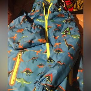NWOT Dino raincoat 4T